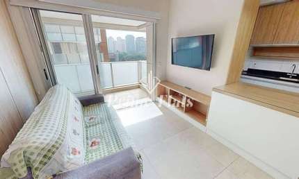 Flat disponível para locação no Condomínio Add Nova Berrini, com 33m², 1 dormitório e 1 vaga