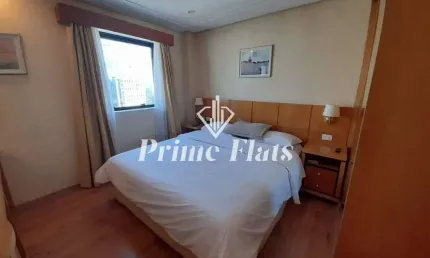 Flat disponível para locação no Meliá Jardim Europa no Itaim Bibi, com 29m², 1 dormitório e 1 vaga de garagem