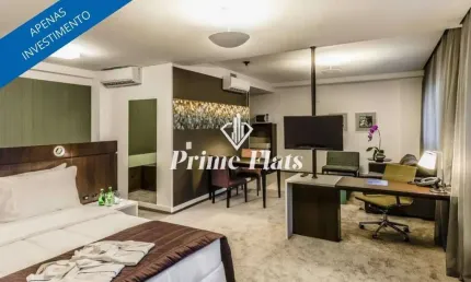 Flat disponível para venda no blue tree premium alphaville, com 26m², 1 dormitório, e 1 vaga de garagem