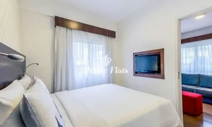 Flat disponível para venda no Mercure São Paulo JK Vila Olímpia, com 33m², 1 dormitório e 1 vaga