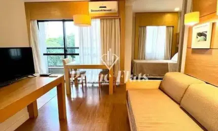 Flat disponível para locação no Suites Congonhas by Atlantica, com 44m², 1 dormitório e 1 vaga de garagem