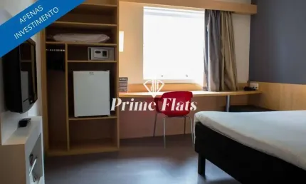 Flat disponível para venda no ibis rio de janeiro, com 18m², 1 dormitório e 1 vaga