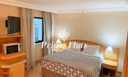 Flat disponível para locação no São Paulo Higienópolis Affiliated by Meliá, com 32m², 1 dormitório e 1 vaga de garagem