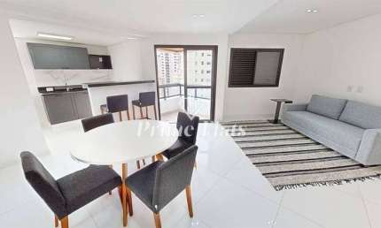 Flat disponível para locação no The First Free Flex Residence no Jardins, com 55m², 2 dormitórios e 1 vaga