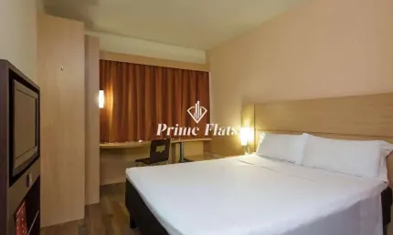 Flat disponível para venda no Ibis Salvador Rio Vermelho, com 18m², 1 dormitório e 1 vaga