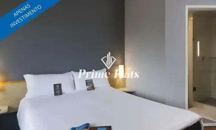 Flat disponível para venda no hotel ibis campinas, com 18m², 1 dormitório e 1 vaga