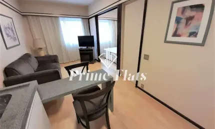 Flat disponível para venda no Le Premier, com 28m², 1 dormitório e 1 vaga