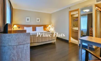 Flat disponível para venda no park inn by radisson berrini no brooklin novo, com 28m², 1 dormitório e 1 vaga de garagem