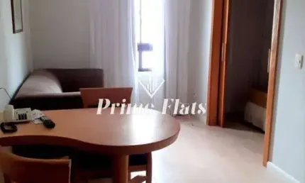 Flat disponível para locação no Mercure São Paulo Pinheiros Hotel, com 28m², 1 dormitório e 1 vaga