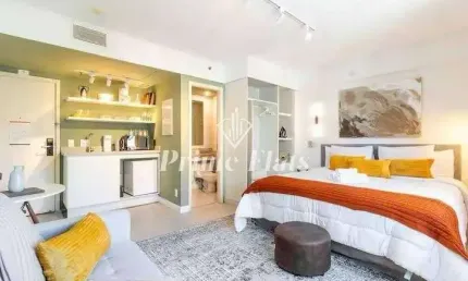 Flat disponível para locação no meliá ibirapuera, com 26m², 1 dormitório e 1 vaga