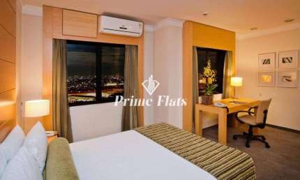 Flat disponível para venda no Hotels Congonhas by Atlantica, com 29m², 1 dormitório e 1 vaga de garagem
