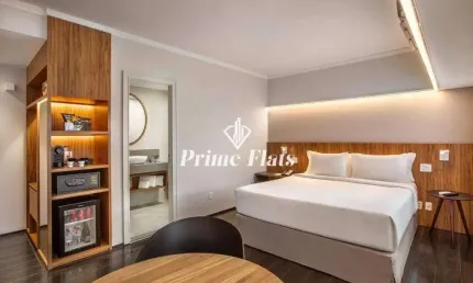 Flat disponível para venda no Innside by Melia São Paulo Iguatemi no Itaim Bibi, com 29m², 1 dormitório e 1 vaga de garagem