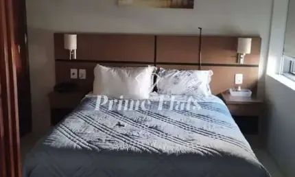 Flat disponível para venda no Bristol The Time Hotel, com 31m², 1 dormitório e 1 vaga