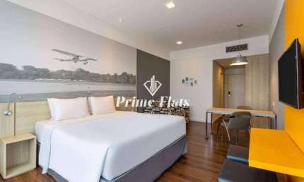 Flat disponível para venda no Wyndham Garden Convention Nortel, com 34m², 1 dormitório e 1 vaga