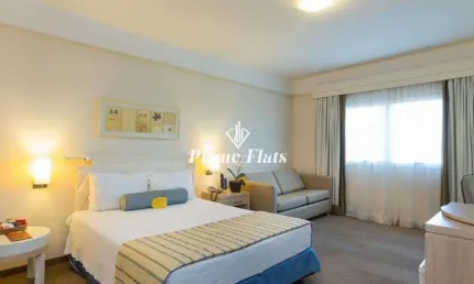 Flat disponível para venda no Comfort Suítes Londrina, com 32m², 1 dormitório e 1 vaga de garagem