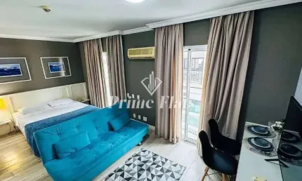 Flat disponível para venda no transamérica executive perdizes, com 29m², 1 dormitório e 1 vaga