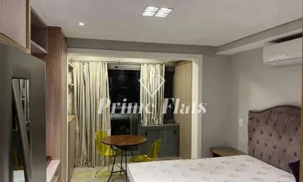 Flat disponível para locação no Lume Alto da Boa Vista, com 25m² e 1 dormitório