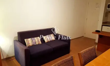 Flat disponível para venda no Mercure São Paulo Moema Times Square Hotel, com 33m², 1 dormitório e 1 vaga de garagem