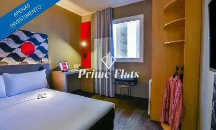 Flat disponível para venda no ibis são paulo morumbi, com 18m², 1 dormitório e 1 vaga