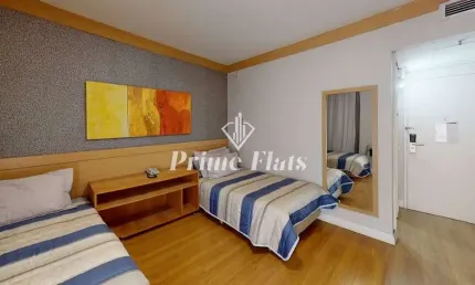 Flat disponível para venda no Quality Faria Lima, com 24m², com 1 dormitório e 1 vaga de garagem