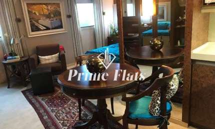 Flat disponível para venda no Meliá Jardim Europa, com 29m², 1 dormitório e 1 vaga de garagem