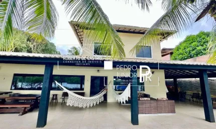 Casa à Venda em Barra de Jacuípe 5 Suítes Na Beira do Rio Jacuípe