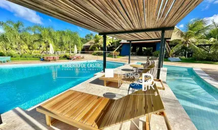 Lote à venda no praia bella em praia do forte em condomínio 600 m2