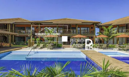 Apartamento á Venda em Itacimirim 3 Suítes Térreo a 150 metros da praia da Espera