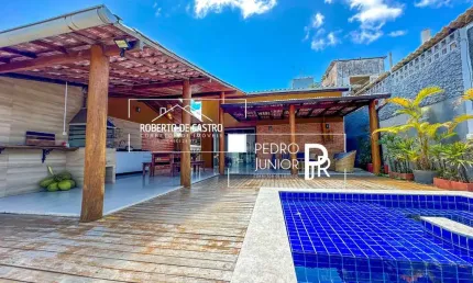 Casa com 4 quartos à venda na Avenida praia de Itacimirim, Itacimirim, Camaçari