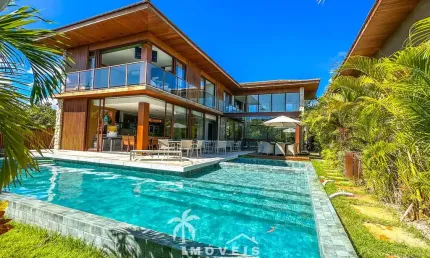 Casa à Venda 5 Suítes em Praia do Forte no Condomínio Piscinas Naturais Altíssimo Padrão