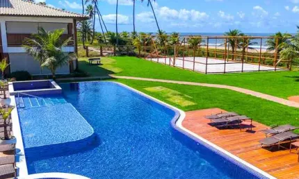 Apartamento à Venda 2 Suítes em Itacimirim Frente Mar Alto Padrão