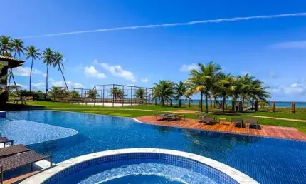 Apartamento à venda superior 2 suítes em itacimirim vista mar
