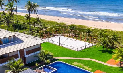 Apartamento à venda superior 2 suítes em itacimirim vista mar