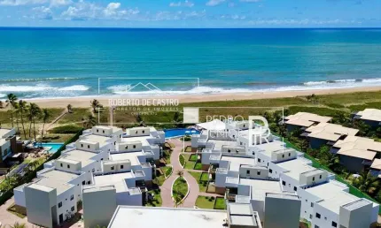 Apartamento à Venda em Itacimirim Térreo em Condomínio Frente Mar
