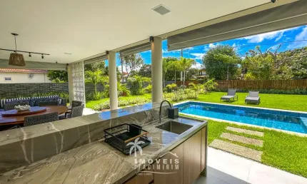Casa à Venda 5 Suítes em Itacimirim Térrea na Praia da Espera