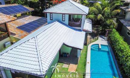Casa à Venda 3 Suítes em Condomínio 50 Metros da Praia - Praia do Forte
