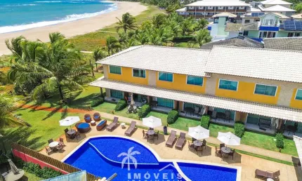Apartamento à Venda 3 Suítes Pé Na Areia Vista Mar em Itacimirim