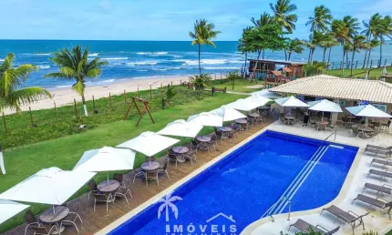 Apartamento à venda 3 Suítes em Itacimirim Pé na Areia Vista Mar