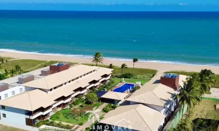Apartamento à Venda 3/4 em Itacimirim Pé Na Areia Vista Mar Duplex