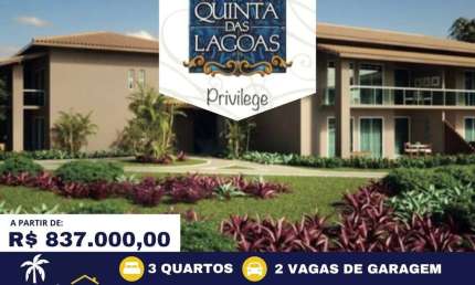 Apartamento com 3 quartos à venda no Monte Gordo, Camaçari 