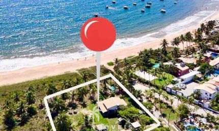Apartamento Lançamento à Venda 3 suítes ou 4 suítes Térreo FRENTE MAR Praia da Espera Itacimirim