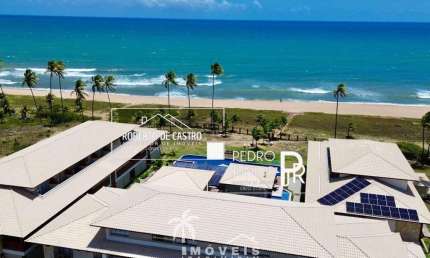 Apartamento Térreo 3 Suítes Pé na Areia em Itacimirim