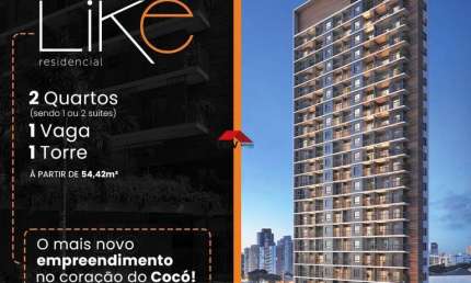 Apartamento com 2 quartos à venda na Rua Bento Albuquerque, 756, Cocó, Fortaleza por R$ 728.993