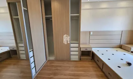 Apartamento em Santo André na Vila Valparaíso  - com móveis planejados e lazer completo