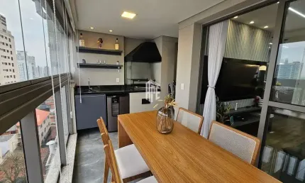 Apartamento na vila gilda, santo andré/sp - com maravilhoso terraço gourmet