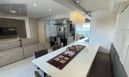 Apartamento mobiliado à venda, 88 m² por R$ 945.000 - Loteamento Mogilar - Mogi das Cruzes/SP