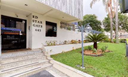 Apartamento moderno a venda, 3 quartos, 1 suíte,  andar alto,  edifício Star Gate, no bairro Portão, Curitiba.