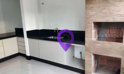 Apartamento à venda no Residencial Nhá Chica, Pouso Alegre/MG. 100m², 3 dormitórios (1 suíte), 2 vagas, varanda gourmet com churrasqueira.