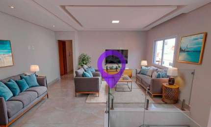 Casa a venda de 255m² nas Colinas de Santa Bárbara com 3 dormitórios (2 suítes). Destaques: área de lazer com churrasqueira, escritório privativo