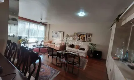 Apartamento á venda na Tijuca com 135m², 4 quartos, 2 vagas, portaria 24h